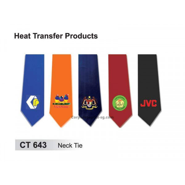 CT 643 Neck Tie (Heat Transfer Products)